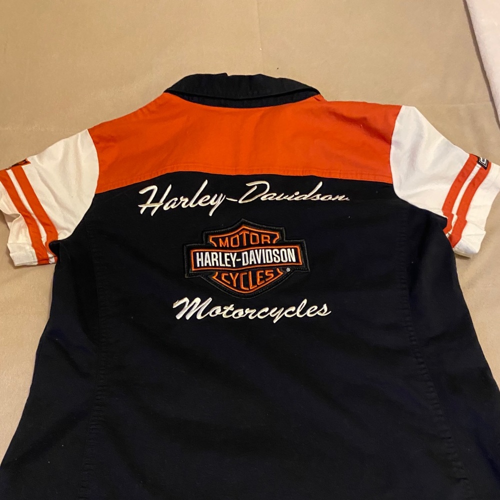 Harley-Davidson Genuine Motorclothes zip up shirt